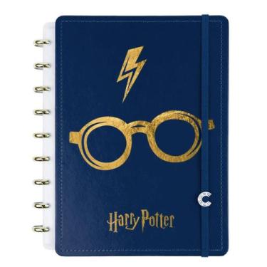 Imagem de Caderno inteligente original harry potter azul original, MÉDIO
