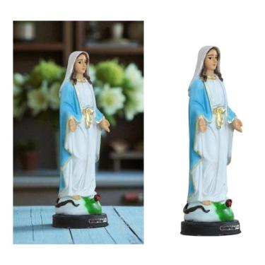 Imagem de Imagem Nossa Senhora das Graças Resina 20 cm - FORNECEDOR 17