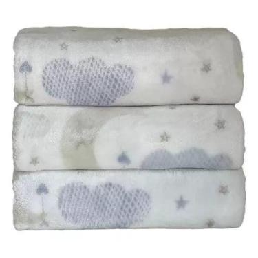 Imagem de Cobertor Bebe Luxo Lua - LAÇO BEBE, Azul