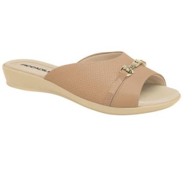 Imagem de Chinelo Piccadilly 500404 Rasteira, 36, Nude claro, Brule