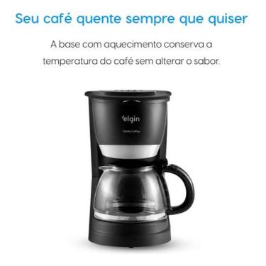 Imagem de Cafeteira Elétrica 30 Xícaras Elgin Family Coffee Preta