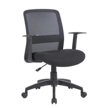 Imagem de Cadeira de Escritório Diretor Tela NIX - Cor Preto - 30800 - FRISOKAR