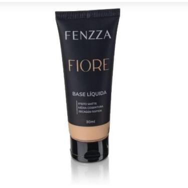Imagem de Base Líquida Matte Fiore Fenzza  Cobertura Média, Secagem Rápida Acaba