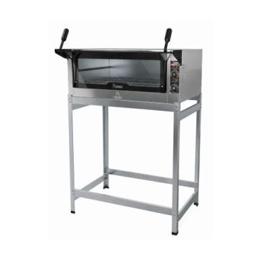 Imagem de Forno Guilhotina Elétrico Industrial 80x60 1 Câmara com Pedra Refratár
