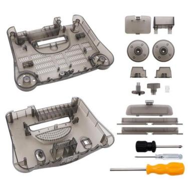 Imagem de Carcaça de Substituição Hzxkqmil para Console N64 Kit