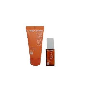 Imagem de Mise en Scène Kit Perfect Serum (Máscara 30ml + Sérum 15ml) - Mise en 