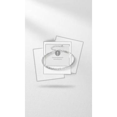 Imagem de Tornozeleira Ponto de Luz Zircônia Prata 925 - Congratulations Store