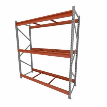 Imagem de Mini Porta Pallet 500 Kg 2,00m X 1,80m X 0,60m S/a Gondolas