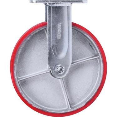 Imagem de Rodízio De Ferro Fixo Pu 8" 400kg Worker