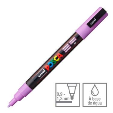 Imagem de Caneta Posca Marcador PC-3M Lavanda P11 Uni-Ball - Uni Ball