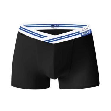 Imagem de Cuecas Boxer Masculinas De Algodão Respirável, Confortáveis E Sensuais