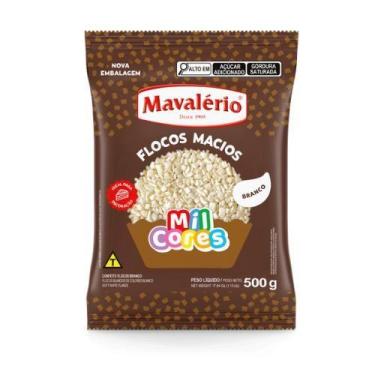 Imagem de Flocos Macio Branco 500g - Mavalerio
