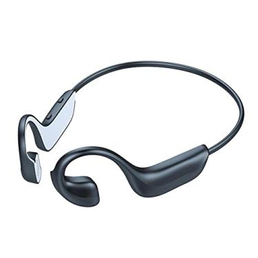 Imagem de kesoto Fones de Ouvido de Condução óssea Bluetooth 5.1 com Microfone HD Estéreo para Esportes de Academia