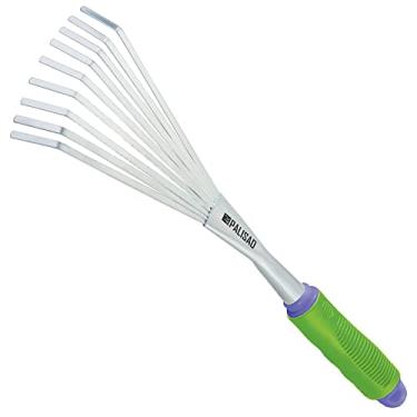 Imagem de VASSOURA METALICA PARA JARDIM 42CM CABO EMBORRACHADO 630078 PALISAD