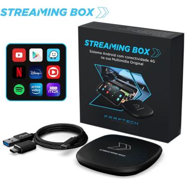Imagem de Streaming Box RS7 2021 com Carplay 4G Wi-Fi sd Card