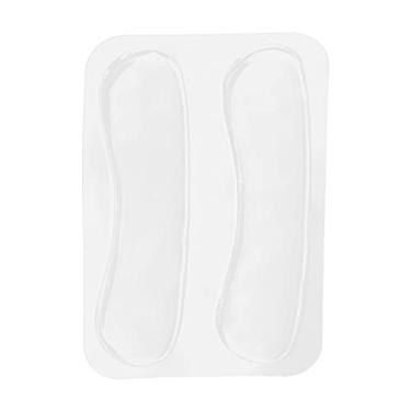 Imagem de AntiSlip Heel Grip, Reutilizável Sílica Gel Heel Grip Cor Transparente para Mulher para Ourdoor para Jovens para Festa Dançante