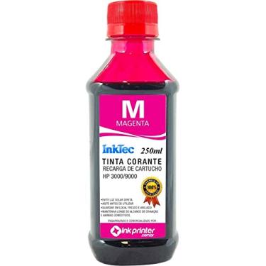 Imagem de Tinta Inktec Magenta para Recarga de Cartucho de Impressora Hp (250ml)