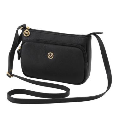 Imagem de Bolsa De Couro Legítimo Feminina Com Bolso Mariart Rosalina