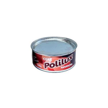 Imagem de Cera Pastosa Polilux Para Móveis Madeira Lata Marrom 400g