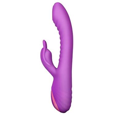 Imagem de Vibradores de Coelho Vibratório Massageador Erótico Feminino Estimulador Clitóris e Ponto G Brinquedos Sexuais para Mulher Zatla (Roxo)
