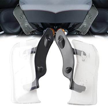 Imagem de FINMOKAL Defletor De Ar De Para-Brisa De Asa Lateral Transparente Adequado Para Harley Road Glide Special 15-20