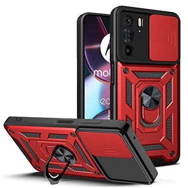 Imagem de For Motorola Edge 30 Pro Sliding Camera Cover Design TPU+PC Phone Case