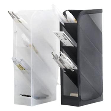 Imagem de Organizador Multiuso Porta Caneta Escritório Rack De Armazenamento