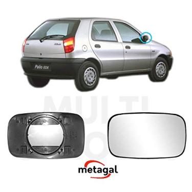 Imagem de Lente Retrovisor Direito Fiat Palio 1996 1997 1998 1999 2000