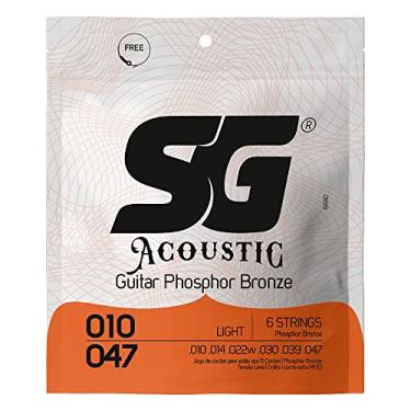 Imagem de Encordoamento 010 SG Bronze Fosforo para Violão