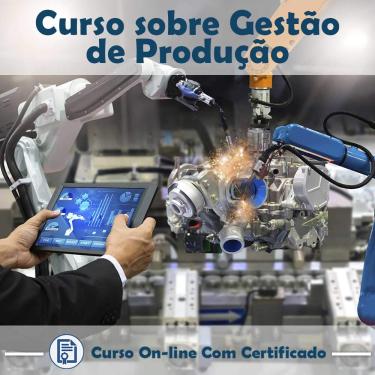 Imagem de Curso online em videoaula sobre Gestão de Produção com Certificado + 2 brindes