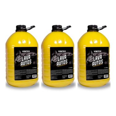 Imagem de Kit 3 Lava Autos - Shampoo Para Carros - Ph Neutro - Vonixx