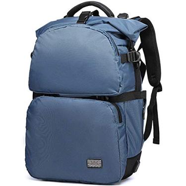 Imagem de Mochila de ombro de pano Oxford bolsa de ombro masculina de grande capacidade para viagem ao ar livre USB mochila multifuncional à prova d'água para computador, à prova d'água, tecido resistente a rasgos