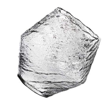 Imagem de Cabilock Copos de uísque diamante cristal, pedras torcidas, copos de coquetel, presentes para homens, Lowball 400 ml