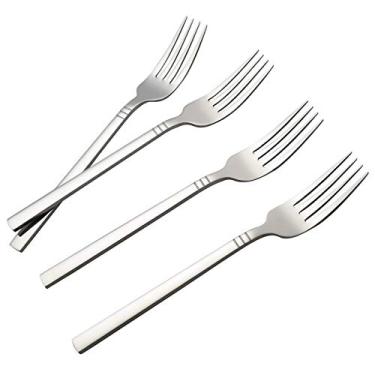 Imagem de Conjunto de talheres Morcte de aço inoxidável, Prata, dinner fork