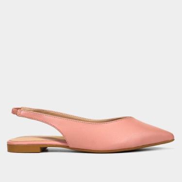 Imagem de Sapatilha Shoestock Slingback Bico Fino Feminina