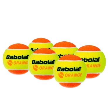 Imagem de Bola De Beach Tennis Babolat Orange Pack Com 06 Bolas