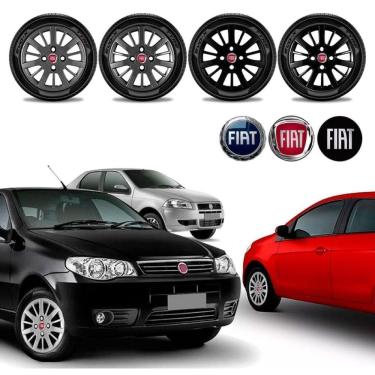 Imagem de Jogo calota Fiat Siena Palio Attractive Essence Fire Aro 14