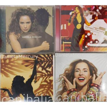 Imagem de CD Daniela Mercury (Kit Com 4 CDS)