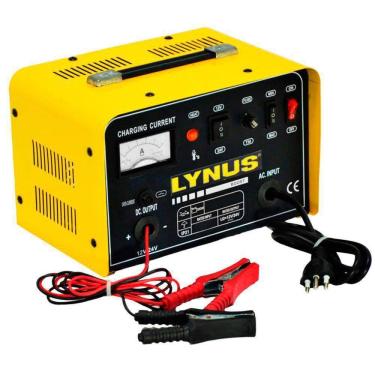Imagem de Carregador Para Bateria Automotiva De 12 E 24V 25A LCB-25 Lynus 220v