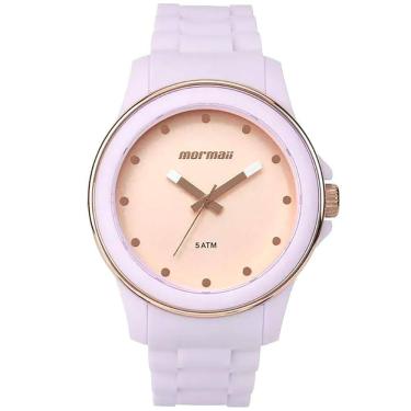 Imagem de Relógio MORMAII feminino roxo silicone MOPC21JAKX/8G