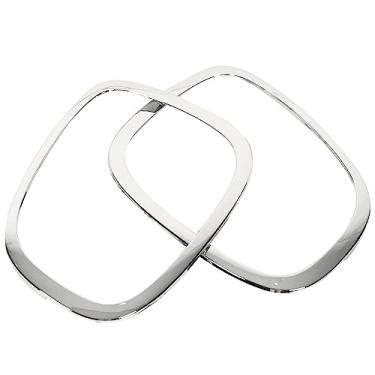 Imagem de 1 par de Anel de Guarnição Luz Traseira Traseira 51712285495, Substituição Esquerda e Direita para 5 Portas Hatchback F55 F56 F57, Melhore o Estilo Exterior do Seu Carro