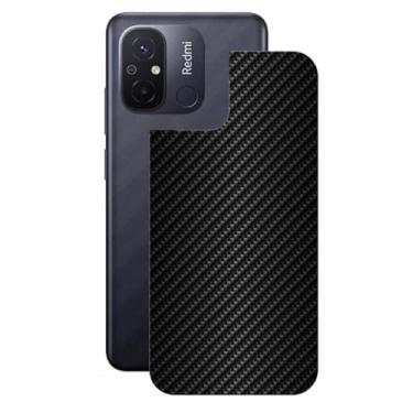 Imagem de Gshield Película Traseira de Fibra de Carbono Preta para Xiaomi (Redmi 12C)