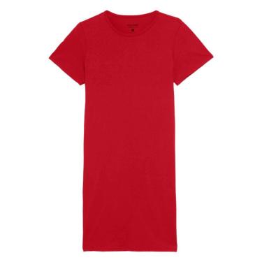 Imagem de Vestido Estampado Meia Malha Manga Curta Malwee Ref. 70891