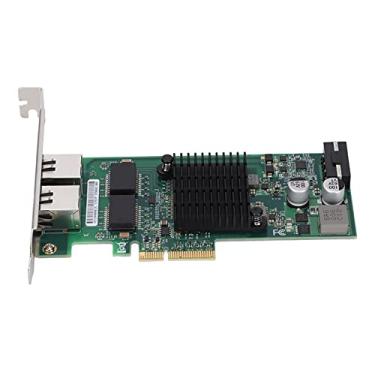 Imagem de Placa de Rede de Porta Dupla, Adaptador de Rede Gigabit PCI-E X4 Rj45 10/1000 Mbps, Adaptador de Rede de Porta Elétrica de Duas Portas, 4 X Cartão de Aquisição de Imagem PCle POE