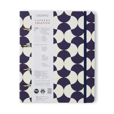 Imagem de Caderno Criativo Argolado Bossa Nova Pautado 17x24 Boemia, Cicero
