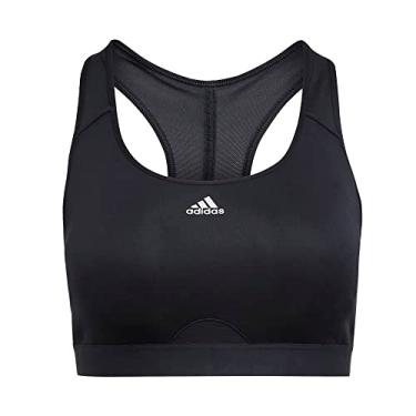 Imagem de adidas Sutiã de treino feminino com suporte médio Good Level acolchoado
