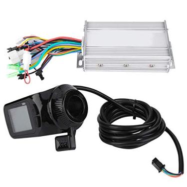 Imagem de Fabater Controlador, controlador de velocidade do motor à prova d'água 500 W, kit de controle sem escova com painel de exibição LCD, caixa de controle de motor elétrico para elétrica, e-bike, scooter