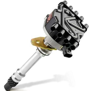 Imagem de Distribuidor de desempenho de ignição com tampa e rotor compatível com Chevy GM Savana K1500 K2500 Express Isuzu 1996-2002 5.0L 5.7L V8 Vortec Small Block #93441558 1104058 1257042
