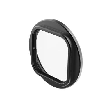 Imagem de Suporte de filtro de lente para Insta360 Ace Pro, ACE Suporte de filtro de câmera de metal com moldura protetora compatível com filtros de 49 mm (preto)