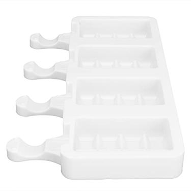 Imagem de Cozinha Bakeware Resistência para Microondas Freezer Máquina de Lavar Louça 4 Cavidades DIY Sorveteira | Cozinha de Alta Temperatura (Pequeno 109 cm/42,91 pol.)